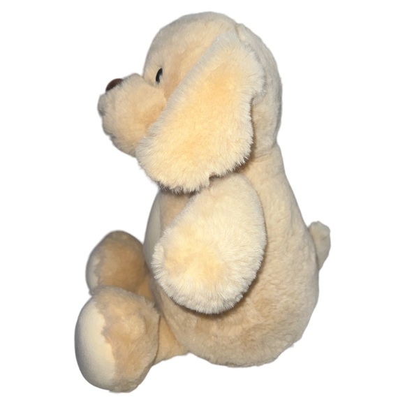 YuMe Target Tan Cute Puppy Dog Soft Plush Stuffed Animal Maxx Marketing 14" - Picture 2 of 6